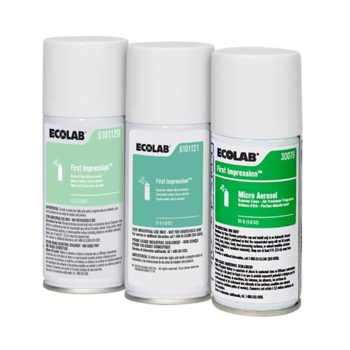 Ecolab® First Impression® Micro Aerosol Air Freshener Variety Pack #6101171